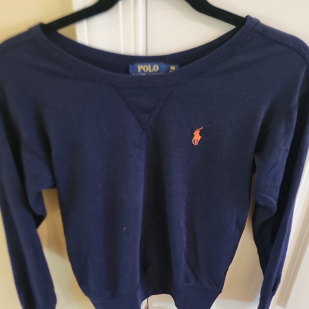 Polo by Ralph Lauren Blue Crew Neck Sweater
